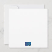 子どもたちが夜空を見る 招待状 (裏面)