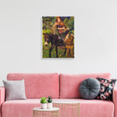 子どもたちが市場に出る(ジョン・リー) キャンバスプリント (インサイチュ (リビング))