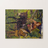 子どもたちが市場に出る(ジョン・リー) ジグソーパズル (横)