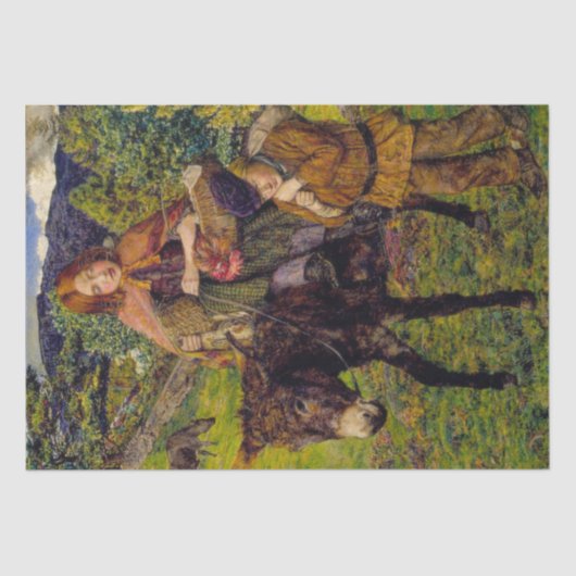 子どもたちが市場に出る(ジョン・リー) 薄葉紙 (正面)