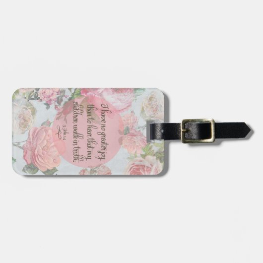 子どもたちが真実の中を歩く ラゲッジタグ (正面横)