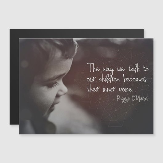 子どもたちと話をする (正面/裏面)