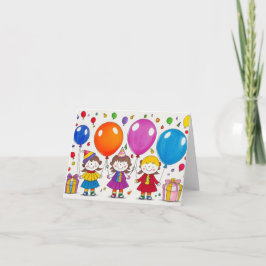 子どもたちに祝任せ カード