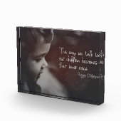 子どもたちに話し掛ける フォトブロック (右)