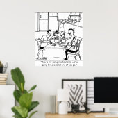 子どもたちに請求書を支払わせる ポスター (ホームオフィス)