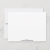 子どもたちに贈り物をするサンタクロース シーズンカード (裏面)