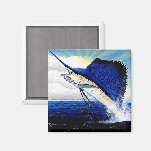 子どもたちの受賞作品：セイヨウシュウダイ マグネット (正面/裏面)