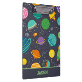 子どもたちの宇宙ロケット惑星星座 クリップボード (右)