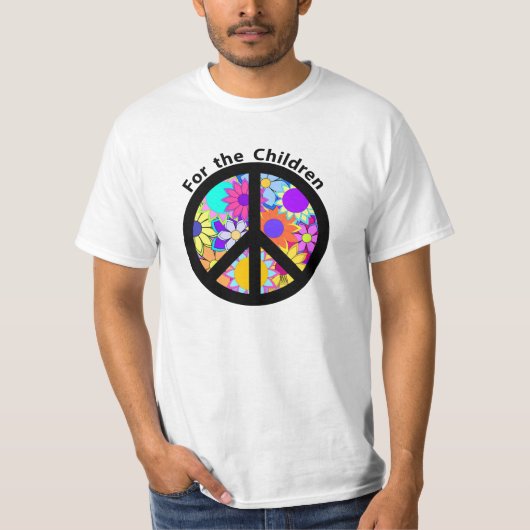 子どもたちの平和 Tシャツ (正面)
