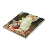 子どもたちの橋を見守る守護天使 タイル (側面)