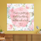 子どもたちは本当に歩く キャンバスプリント (インサイチュ (リビング))