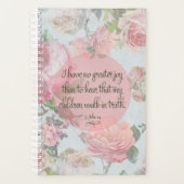 子どもたちは本当に歩く プランナー手帳 (正面)