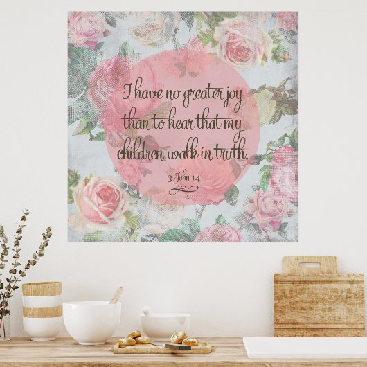 子どもたちは本当に歩く ポスター (キッチン)