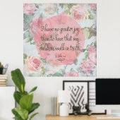 子どもたちは本当に歩く ポスター (ホームオフィス)