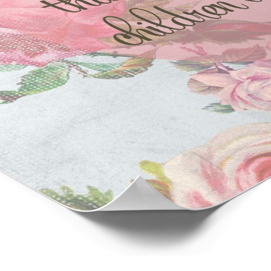 子どもたちは本当に歩く ポスター (角)