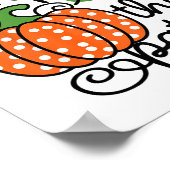 子どもたちは～によってパッチの中で最もカボチャを受け取る ポスター (角)