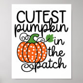 子どもたちは～によってパッチの中で最もカボチャを受け取る ポスター (正面)