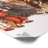 子どもたちを導くピーターパイパーヴィンテージ ポスター (角)