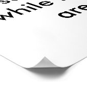 子どもたちを監督する表敬訪問サイン ポスター (角)