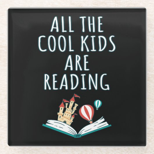 子どもたちカッコいいは皆、IIガ読ラスコースター ガラスコースター (正面)