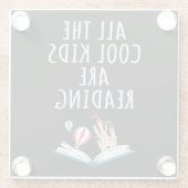 子どもたちカッコいいは皆、IIガ読ラスコースター ガラスコースター (裏面)