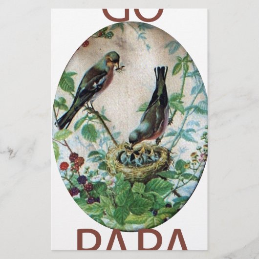 子どもたち大切の子どもたち – 自然の物語 便箋 (正面)