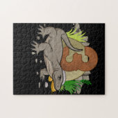 子どもたち3歳のこもどドラゴン3歳の誕生日 ジグソーパズル (横)