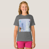 子どもたちtシャツが嬉しい tシャツ (正面フル)