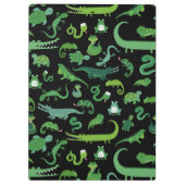 子どもたパーソナライズされたち爬虫類両生動物 クリップボード (裏面)