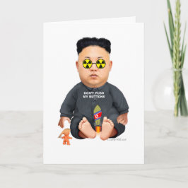 子どもだましのLilロケットの人の誕生日の挨拶状 カード