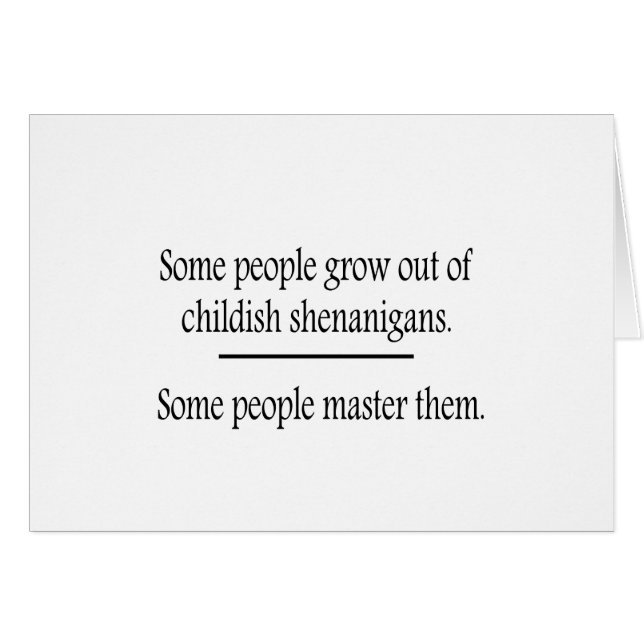 子どもっぽいシェナニガンを育てる (正面横)