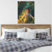 子どもっぽい火花 キャンバスプリント (インサイチュ (寝室))