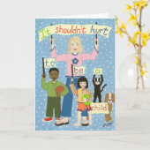 子どもでもよい カード (黄色い花)