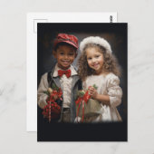 子どもとカップルを愛する ポストカード (正面/裏面)