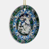 子どもと天使がいるマドンナ セラミックオーナメント (右)