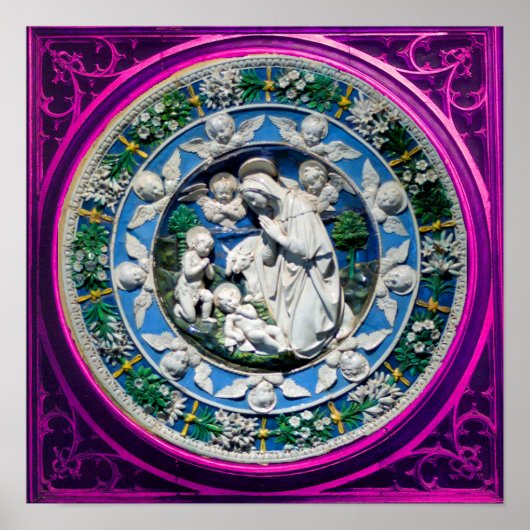 子どもと天使がいるマドンナ ポスター (正面)