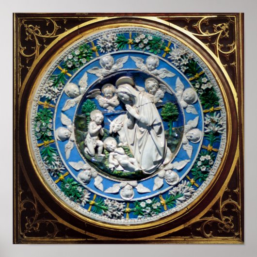 子どもと天使がいるマドンナ ポスター (正面)