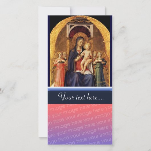 子どもと天使を持つヴァージン (正面)