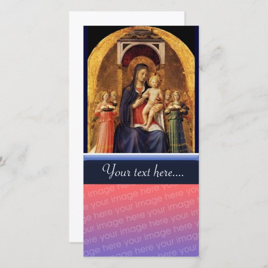 子どもと天使を持つヴァージン (正面/裏面)