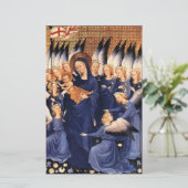 子どもと天使を持つヴァージン 便箋 (スタンド正面)