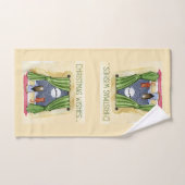 子どもと子ネコちゃんクリスマス|過去記事 バスタオルセット (ハンドタオル)