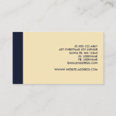 子どもと子ネコちゃんクリスマス|過去記事 名刺 (裏面)