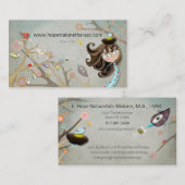 子どもと家族のセラピスト 名刺 (正面/裏面)