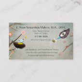 子どもと家族のセラピスト 名刺 (裏面)