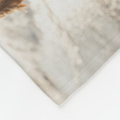 子どもと家族の母親6枚の写真コラージュ フリースブランケット (角)