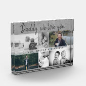 子どもと家族を持つ父のパパ父の日6 フォトブロック (左)