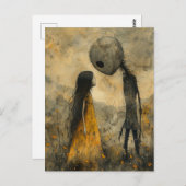 子どもと怪物 ポストカード (正面/裏面)