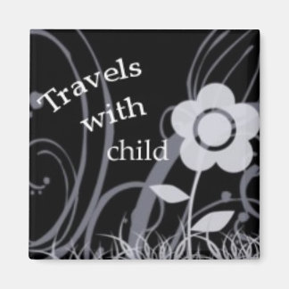 子どもと旅行 マグネット