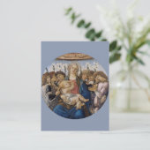 子どもと歌うマリアby Botticelli ポストカード (スタンド正面)