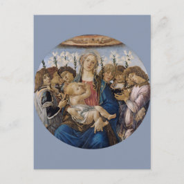 子どもと歌うマリアby Botticelli ポストカード